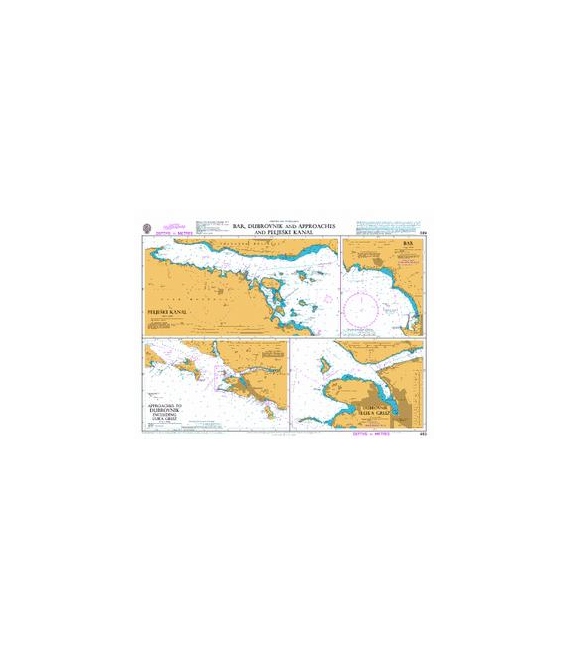 Bar- Dubrovnik and Approaches and Peljeski Kanal