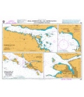 British Admiralty Nautical Chart 683 Bar- Dubrovnik and Approaches and Peljeski Kanal
