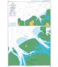 British Admiralty Nautical Chart 699 Sikka Creek and Offshore Terminals