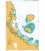 British Admiralty Nautical Chart 722 Port Victoria and Approaches