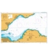 British Admiralty Nautical Chart 734 Firth of Forth Isle of May to Inchkeith