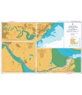 British Admiralty Nautical Chart 741 Plans in the Firth of Forth and River Forth
