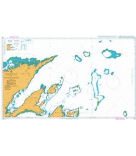 British Admiralty Nautical Chart 752 Natewa Bay to Nanuku Passage
