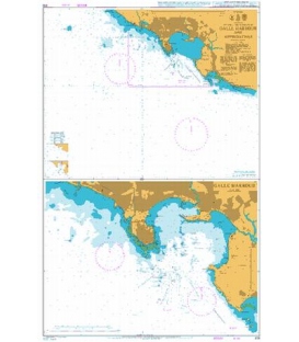 British Admiralty Nautical Chart 819 Galle Harbour and Approaches