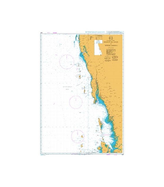 Heinze Islands to Myeik (Mergui)
