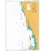 British Admiralty Nautical Chart 824 Heinze Islands to Myeik (Mergui)
