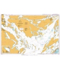 British Admiralty Nautical Chart 831 Namdofjarden