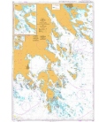 British Admiralty Nautical Chart 844 Lillhammarsgrund to Bokosund
