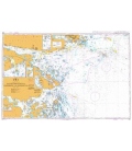 British Admiralty Nautical Chart 846 Outer Approaches to Oxelosund and Norrkoping