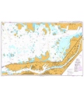 British Admiralty Nautical Chart 857 Goteborg