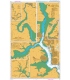 British Admiralty Nautical Chart 871 Rivers Tamar Lynher and Tavy