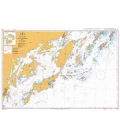 British Admiralty Nautical Chart 872 Nynashamn to Dalaro