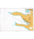 British Admiralty Nautical Chart 923 Kalundborg Fjord