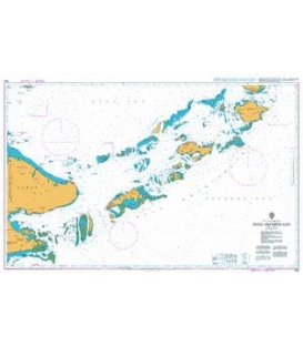 British Admiralty Nautical Chart 928 Sulu Archipelago