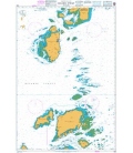 British Admiralty Nautical Chart 948 Balabac Strait