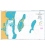 British Admiralty Nautical Chart 959 Colson Point to Belize City including Lighthouse Reef and Turneffe Islands