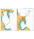 British Admiralty Nautical Chart 966 Ports on the East Coast of Sicilia
