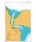 British Admiralty Nautical Chart  975 Approaches to Surabaya