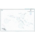 British Admiralty Nautical Chart 998 Ile Makemo to Ile Tahiti