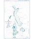 British Admiralty Nautical Chart 1014 South Maalhosmadulu Atoll to Ihavandhippolhu Atoll