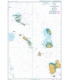 British Admiralty Nautical Chart 1025 Anguilla to Guadeloupe