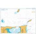 British Admiralty Nautical Chart 1044 Trinidad and Tobago to Archipielago Los Testigos including Grenada