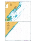 British Admiralty Nautical Chart 1052 Approaches to Kismaayo