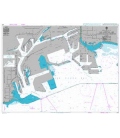 British Admiralty Nautical Chart 1081 Los Angeles and Long Beach Harbors