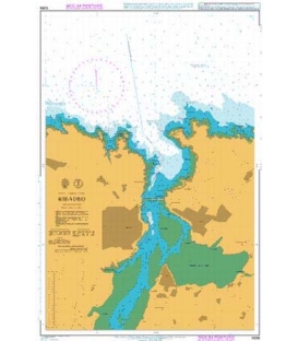 British Admiralty Nautical Chart 1096 Ribadeo
