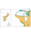 British Admiralty Nautical Chart 1109 Guam