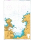 British Admiralty Nautical Chart 1110 La Coruna and Approaches