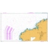 British Admiralty Nautical Chart 1111 Punta de la Estaca de Bares to Cabo Finisterre