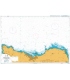 British Admiralty Nautical Chart 1114 Approaches to Cherbourg, Cap de la Hague to Pointe de Barfleur