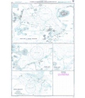 British Admiralty Nautical Chart 1120 Plans in Kavirondo Gulf and Entrance