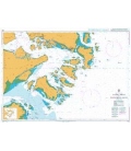 British Admiralty Nautical Chart 1126 Luojia Shan to Xiangshan Gang