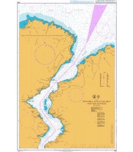 British Admiralty Nautical Chart 1158 Istanbul Bogazi Kuzeyi (Northern Bosporus)