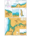 British Admiralty Nautical Chart 1160 Harbours in Somerset and North Devon