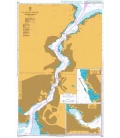 British Admiralty Nautical Chart 1198 Istanbul Bogazi (The Bosporus)