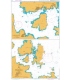 British Admiralty Nautical Chart 1212 Approaches to La Maddalena