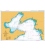 British Admiralty Nautical Chart 1256 Bo Hai and Northern Part of the Yellow Sea