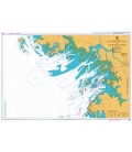 British Admiralty Nautical Chart 1258 Kyongnyolbi Yolto to Taech'ong Gundo