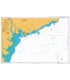Britsh Admiralty Nautical Chart 1261 Approaches to Song Sai Gon