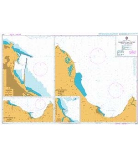 British Admiralty Nautical Chart 1274 Samsun and Fatsa with Approaches