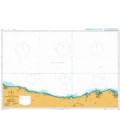 British Admiralty Nautical Chart 1291 Santona to Gijon