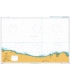 British Admiralty Nautical Chart 1291 Santona to Gijon
