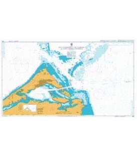 British Admiralty Nautical Chart 1315 Five Fathom Hole- The Narrows and Saint George's Harbour