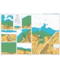 British Admiralty Nautical Chart 1349 Ports in the Baie de Seine