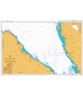British Admiralty Nautical Chart 1353 Tanjung Jamboaye to Permatang Sedepa (One Fathom Bank)