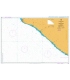 British Admiralty Nautical Chart 1364 Monrovia to Greenville