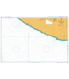 British Admiralty Nautical Chart 1365 Greenville to Harper
